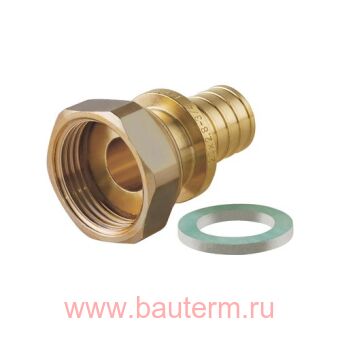 Переходник с накидной гайкой 20 x 1/2"Внутр аксиальный ProFactor (10/120)