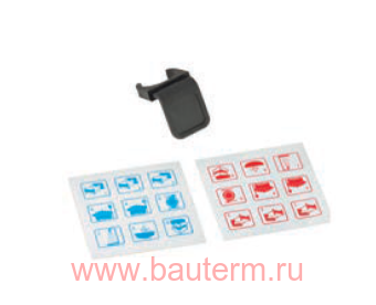 Набор из 10 клипс и18-ти наклеек, KALANBO
