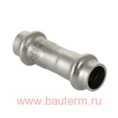 Фитинг из нержавеющей стали – пресс-муфта 22 x 22, VALTEC