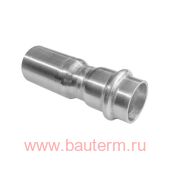 Фитинг из нержавеющей стали – вставка переходная 28 х 15, VALTEC