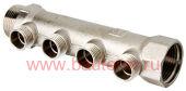Коллектор 4 выхода 3/4"х1/2" наружная резьба VALTEC