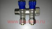 Коллектор с Вентилями и цангами ProFactor г/ш  3/4" х 16 (2)  (1/36)