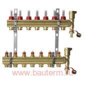 Комплект коллекторов FHF 7+7 c расходомерами, Danfoss