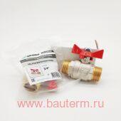 Кран шаровой Н/Н полный проход(бабочка) 3/4" ALT Stream