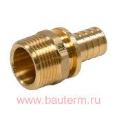 Муфта с НР 20-R 3/4 RX+ бронза Переходник с наружной резьбой RAUTITAN РЕХАУ