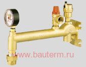 Консоль с группой безопасности 3/4" 3 Бар, CALEFFI