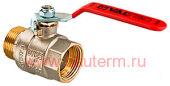 Кран шаровый вн-нар 11/2" (флажковая ручка), VALTEC